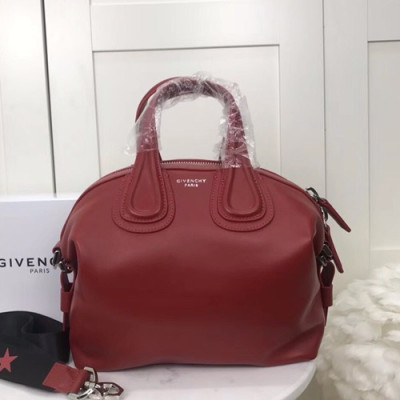 Givenchy Nightingale Leather Tote Shoulder Bag,28CM - 지방시 나이팅게일 레더 토트 숄더백,GVB0103,28CM,레드