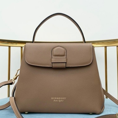 Burberry 2019 Leather Tote Shoulder Bag, 26cm - 버버리 2019 레더 토트 숄더백,BURB0318,26cm,베이지