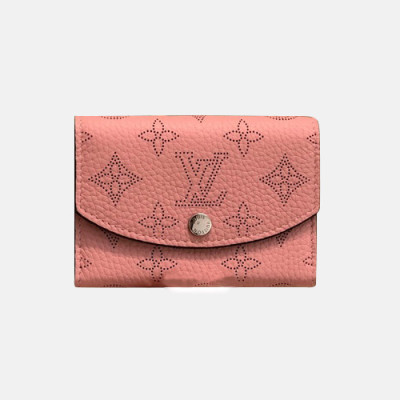 Louis Vuitton 2019 Leather Coin Purse  ,M64050 -  루이비통 2019 아나에 레더 코인 퍼스,LOUW0187.Size(12CM).핑크