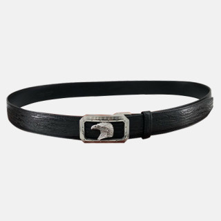 Stefano Ricci 2019 Mens Leather Belt - 스테파노리치 2019 남성용 레더 벨트 STEBT0003.Size(3.5cm).블랙
