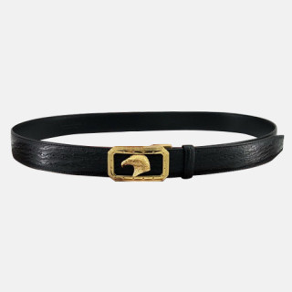 Stefano Ricci 2019 Mens Leather Belt - 스테파노리치 2019 남성용 레더 벨트 STEBT0004.Size(3.5cm).블랙