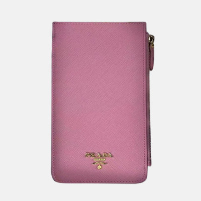 Prada 2019 Saffiano Card Wallet,1m1213 - 프라다 2019 사피아노 남여공용 카드 지갑 PRAW0090,20CM.핑크