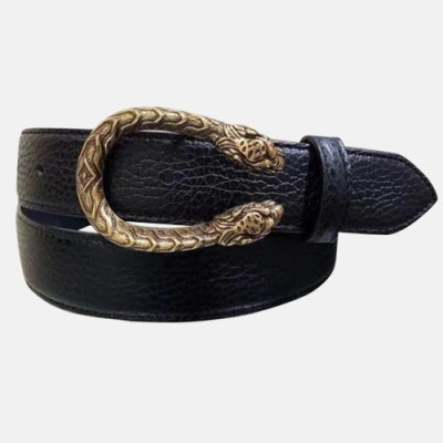 Gucci 2019 Ladies Leather Belt - 구찌 2019 여성용 레더 벨트 GUBT0007.Size(3.0cm).블랙