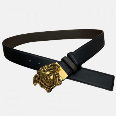 Versace 2019 Mens Leather Belt - 베르사체 2019  남성용  레더 벨트 VERBT0001.Size(3.8cm).블랙