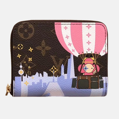 Louis Vuitton 2018 Monogram Zippy Coin Purse M60067,11CM - 루이비통 모노그램 지피 코인 퍼스  M60067  LOUW201  11CM