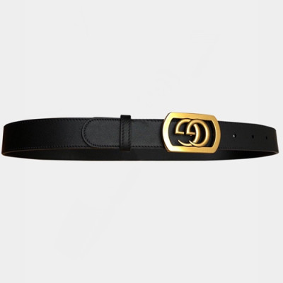 Gucci 2019 Ladies Leather Belt - 구찌 2019 여성용 레더 벨트 GUBT0025.Size(3.0cm).블랙