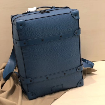 Louis Vuitton 2019 Epi Trunk Back Pack,36cm - 루이비통 2019 에삐 트렁크 백팩, M44725,LOUB1524,36cm,블루