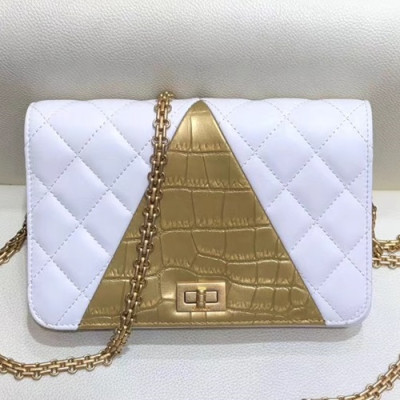 Chanel 2019 Leather  Women Shoulder  Bag,19CM - 샤넬 2019 레더 여성용 숄더백,CHAB0965,19CM,화이트