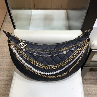 Chanel 2019 Women Shoulder Bag,36CM - 샤넬 2019 여성용 숄더백,CHAB0967,36CM,블랙