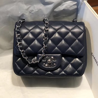 [매장판]Chanel 2019 Classic Flap Shoulder Bag,17CM - 샤넬 2019 클래식 플랩 숄더백,CHAB0980,17CM,네이비