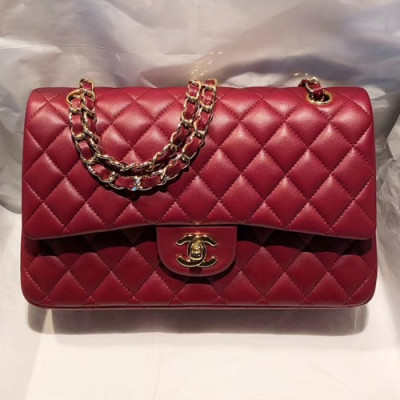 Chanel 2019 Classic Flap Shoulder Bag,25CM - 샤넬 2019 클래식 플랩 숄더백,CHAB0983,25CM,레드