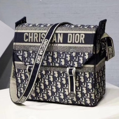 Dior 2019 Oblique Shoulder Bag,27CM - 디올 2019 여성용올비리크 숄더백 DIOB0381,27CM,블랙