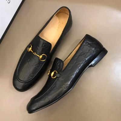 [커스텀급]Gucci 2019 Mens Business Horsbit Leather Loafer- 구찌 남성 비지니스 홀스빗 레더 로퍼Guc01104x.Size(240 - 270).블랙