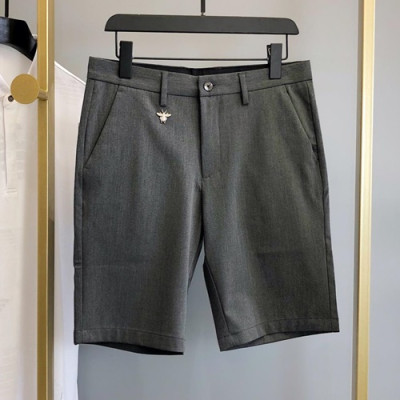 Dior 2019 Mens Logo Casual Cotton Half Pants - 디올 남성 로고 캐쥬얼 코튼 반바지 Diohp0043.Size(30 - 38).그레이