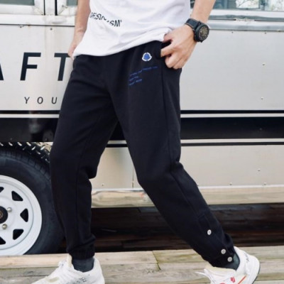 Mocler 2019 Mens Casual Logo Training Pants - 몽클레어 남성 캐쥬얼 로고 트레이닝 팬츠 Mocpa0058.Size(m-4xl).컬러(블랙 )
