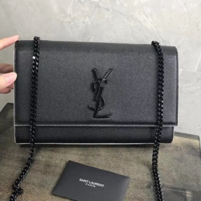 Saint Laurent 2019 Kate Chain Shoulder Bag,24CM - 입생로랑 2019 케이트 체인 숄더백 364021,SLB0477, 24CM,블랙