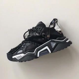 Calvin Klein 2018 Mm/Wm Leather Running Shoes - 캘빈클라인 남자 레더 런닝화 Cal0011x.Size(225 - 270).블랙
