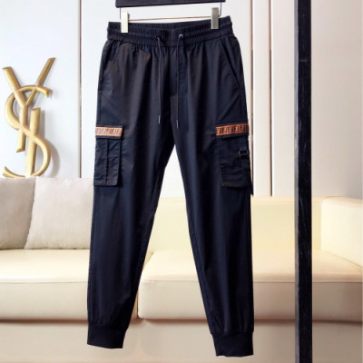 Fendi 2019 Mens Casual Logo Training Pants  - 펜디 남성 캐쥬얼 로고 트레이닝 팬츠  Fentp0046.Size(m-3xl).블랙