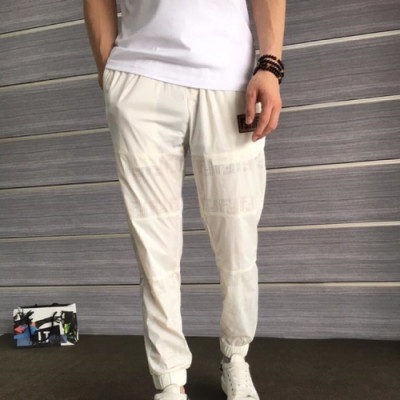 Fendi 2019 Mens Casual Logo Training Pants  -펜디 남성 캐쥬얼 로고 트레이닝 팬츠 Fentp0047.Size(46-56).컬러(화이트)