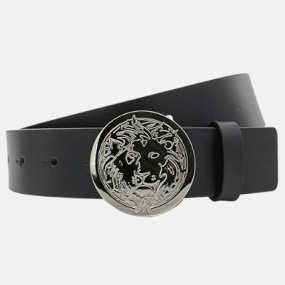 Versace 2019 Mens Leather Belt - 베르사체 2019  남성용 레더 벨트 VERBT0052,블랙