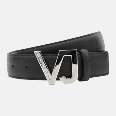 Versace 2019 Mens Leather Belt - 베르사체 2019  남성용 레더 벨트 VERBT0066,블랙