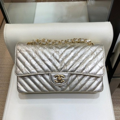 Chanel 2019  Women Chain Shoulder Bag 1112 ,25CM - 샤넬 2019 여성용 체인 숄더백 1112 - CHAB1083,25CM,옐로우골드