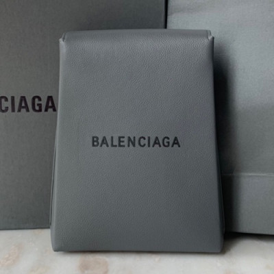 Balenciaga 2019 Leather Clutch Bag,23CM - 발렌시아가 2019 레더 클러치백,BGB0397,23CM,그레이