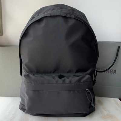 Balenciaga 2019 Nylon Back Pack,36CM - 발렌시아가 2019 남여공용 나일론 백팩,BGB0420,36CM,블랙