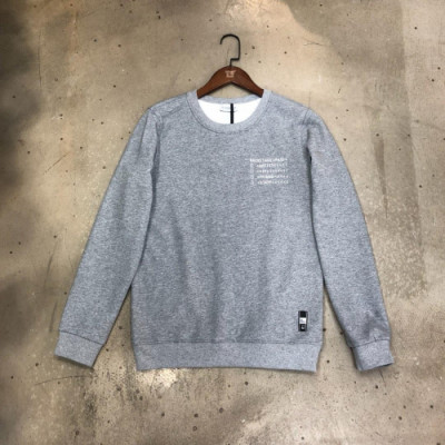 Mocler 2019 Mm/Wm Logo Wolf Cotton Hood Tee - 몽클레어 남자 로고 울프 코튼 후드티 MocHT0074.Size(M-3XL).그레이