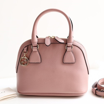 Gucci 2019 Mini Dom Women Tote Shoulder Bag,24CM - 구찌 2019 미니돔 여성용 토트 숄더백 449661,GUB0695,24cm,핑크