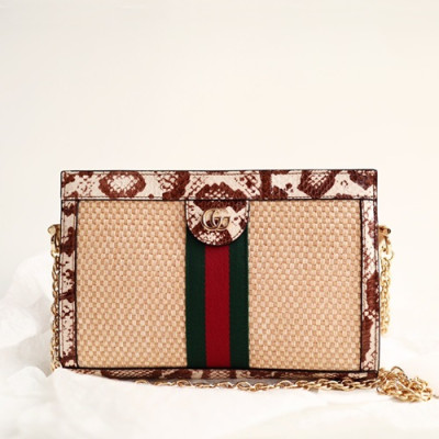 Gucci 2019 Ophidia Women Shoulder Bag ,26CM - 구찌 2019 오피디아  여성용 숄더백 ,503877,GUB0698,26CM,베이지+브라운