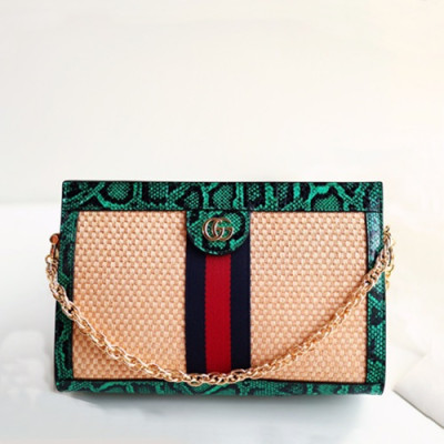 Gucci 2019 Ophidia Women Shoulder Bag ,26CM - 구찌 2019 오피디아  여성용 숄더백 ,503877,GUB0699,26CM,베이지+그린