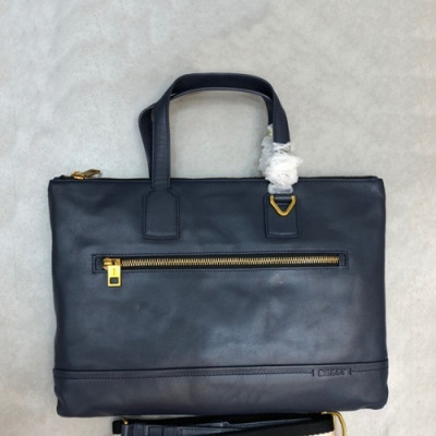 Bally 2019 Leather  Mens Business,38cm  - 발리 2019 레더 남성용 서류가방, BALB0052,38cm,네이비