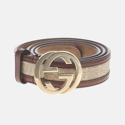Gucci 2019 Woman Leather Belt - 구찌 2019 여성용 레더 벨트 GUBT0136,브라운