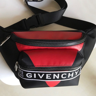 Givenchy  2019 Nylon Hip Sack Belt Bag,33cm - 지방시 2019 나일론 남여공용 힙색 벨트백 GVB0198,33cm,블랙