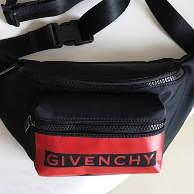 Givenchy  2019 Nylon Hip Sack Belt Bag,33cm - 지방시 2019 나일론 남여공용 힙색 벨트백 GVB0199,33cm,블랙