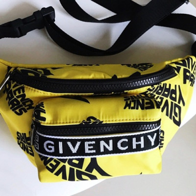 Givenchy  2019 Nylon Hip Sack Belt Bag,33cm - 지방시 2019 나일론 남여공용 힙색 벨트백 GVB0201,33cm,옐로우