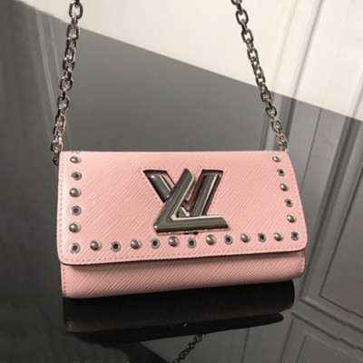 Louis Vuitton 2019 Twist Chian Wallet Shouder Cross Bag,19cm - 루이비통 2019 트위스트 체인 월릿 숄더 크로스백 ,M62307,LOUB1578,19cm,핑크