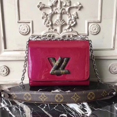 Louis Vuitton 2019 Twist Chian Shouder Cross Bag,19cm - 루이비통 2019 트위스트 체인 숄더 크로스백 ,M54243,LOUB1583,19cm,레드