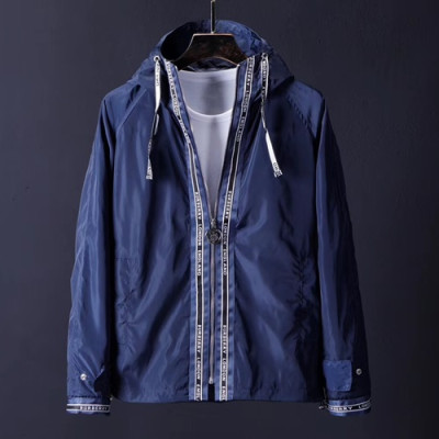 Burberry 2019 Mens Casual Windproof Hood Jacket - 버버리 남성용 캐쥬얼 방풍 후드자켓 BURJK0006.Size(m - 2xl),네이비
