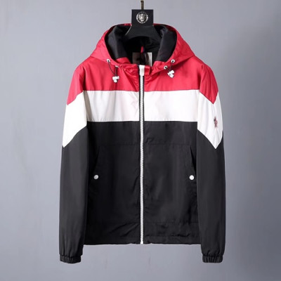 Moncler 2019 Mens Patch Logo Cajual Jacket - 몽클레어 남성 패치 로고 캐쥬얼 자켓 MONJK0011.Size(m - 3xl).블랙