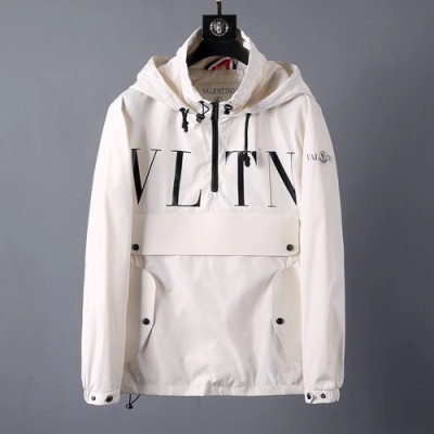 Valentino 2019 Mens Casual Jacket - 발렌티노 남성 캐쥬얼 자켓 VALJK0002.Size(m - 3xl),화이트/블랙