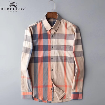 Burberry 2019 Mens Logo Slim Fit  Tshirt - 버버리 남성 로고 슬림핏 셔츠 BURST0010.Size(S-3XL).카키