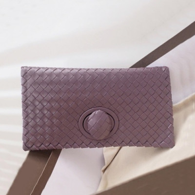 Bottega Veneta 2019 Leather Clutch Bag,27cm - 보테가 베네타 2019 레더 여성용 클러치백,BVB0300,27cm,퍼플핑크