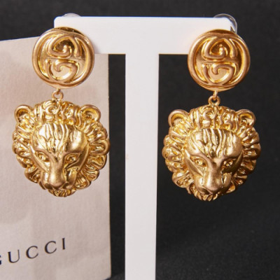 Gucci Vintage  earring   - 구찌빈티지 이어링 guc0017.컬러(옐로우 골드)