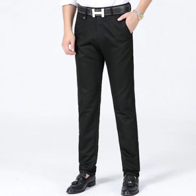 Armani 2019 Mens Slim Fit Cotton Suit Pants - 알마니 남성 슬림핏 코튼 슈트 슬렉스 ARMPT0006.Size(29-42). 블랙/네이비/카키