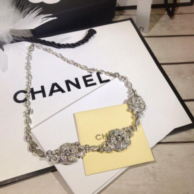 CHANEL choker 18k WHITE Gold - 샤넬 여성용  목걸이 18K도금 화이트 골드.CHA0067.