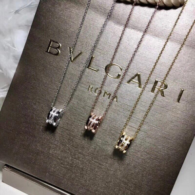 BULGARI Choker  18k rose gold/white gold/yellow gold - 불가리 여성용  18K도금 로즈 골드/화이트 골드/옐로우 골드 목걸이 Bul0053.