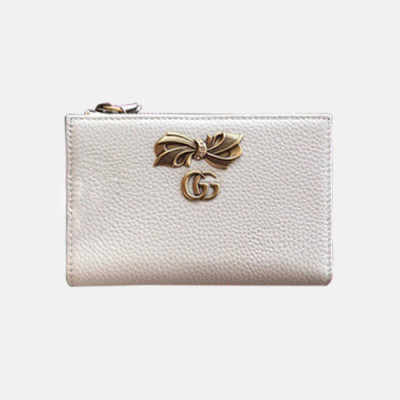 Gucci 2019 Ladies Leather Wallet  524300 - 구찌 여성용 레더 중지갑  GUW0061,Size(14cm).화이트