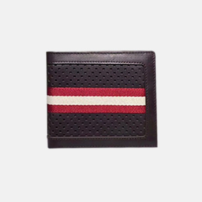 Bally 2019 Mens Leather Wallet - 발리 남성용 레더 반지갑 BALB0022.브라운